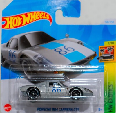 Hot Wheels Porsche 904 Carrera GTS 158/250 1/10 HW Exoten Diecast Auto
