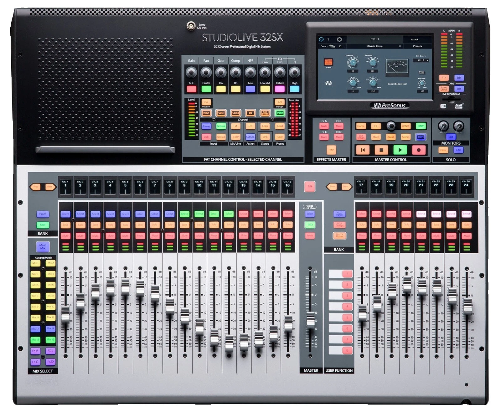 PreSonus Live & Studio Mixers with Phantom Power