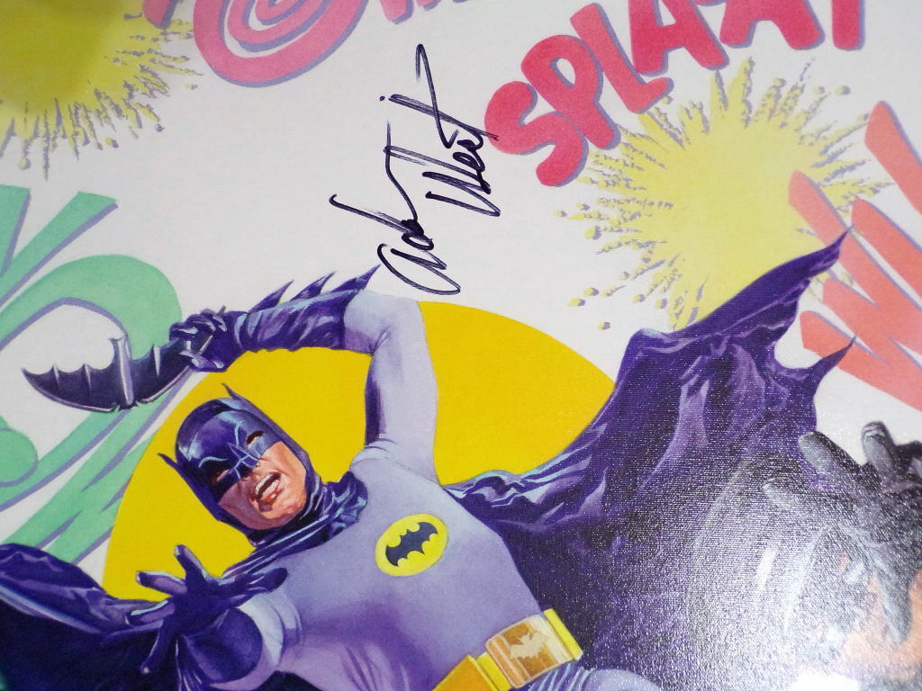 BATMAN '66 MEETS GREEN HORNET giclee CANVAS #DXAP4/25 Signed ADAM