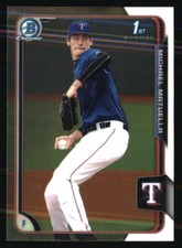 Michael Matuella 2015 Bowman Chrome Draft #70  Baseball Card