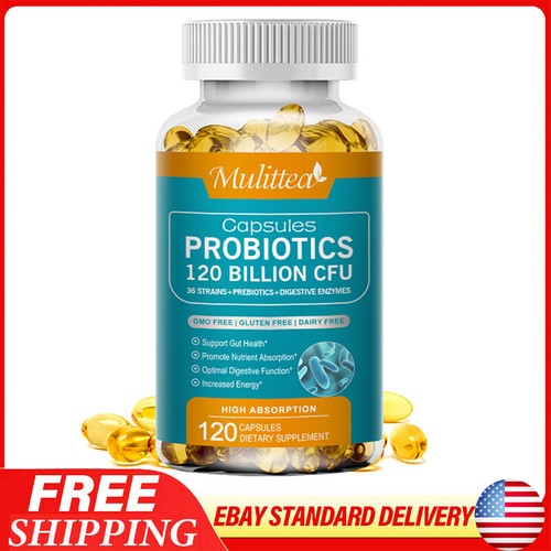 Digestive Enzymes w/ Prebiotic & Probiotics, Gas, Constipation