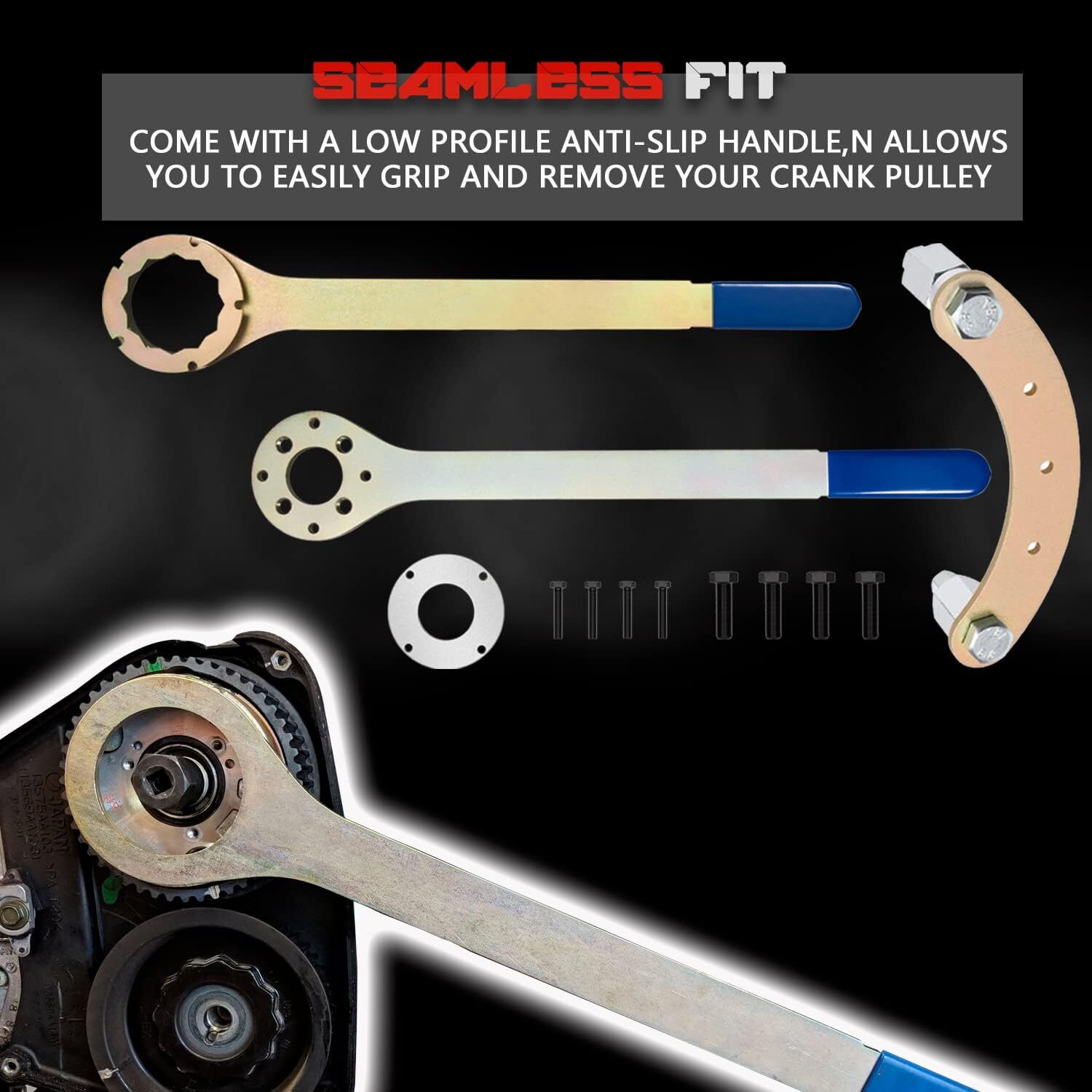 Crank Pulley & Intake/Exhaust Cam Sprocket Tool & Camlock Tool Kit For Subaru eBay