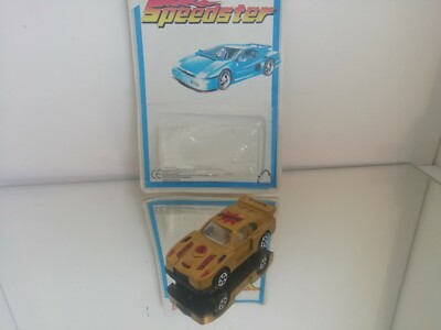 Vintage Speedster Car Sports Express #5 Gold auf Blister