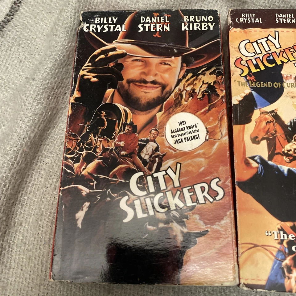 City Slickers And City Slickers II VHS Lot 90’s Comedy Billy Crystal Foto 2 de 4