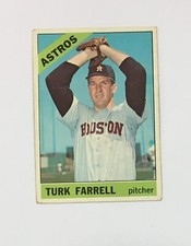 1966 Topps #377 Turk Farrell Houston Astros  VG
