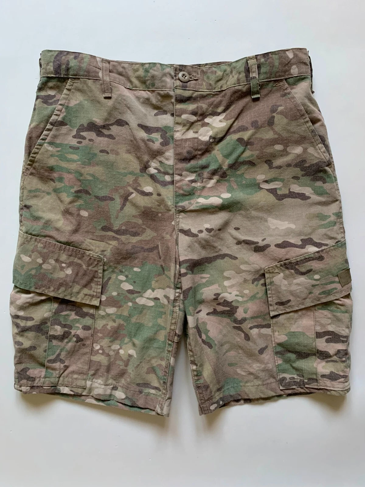 Rare Vintage US Army Fire Resistant Cargo Shorts W32