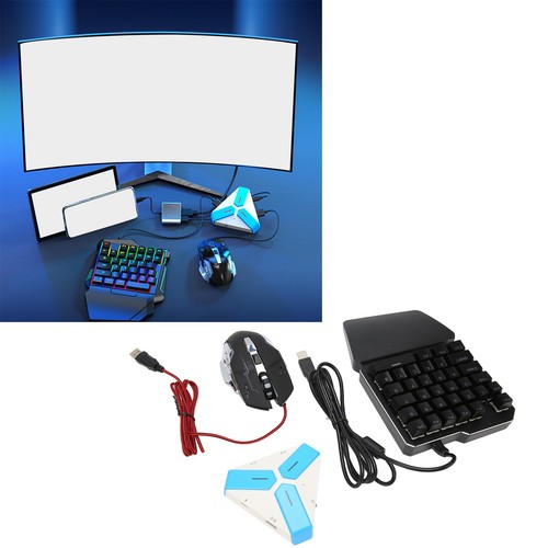 Keyboard Mouse Converter Combo Plug And Play Mobile Game Keypad Mouse Adapte Fit - Picture 8 of 24