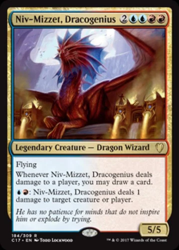 Niv-Mizzet, Dracogenius Commander 2017 Regular