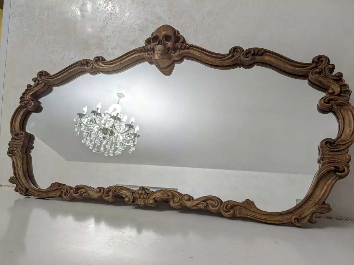 Modern Large Decorative Wall Mirror Skull mirror Gothic mirror