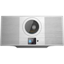 VR-Radio Stereoanlage, Alu, Internet-Radio/CD/DAB+/Bluetooth, 60W, DSP, silbern