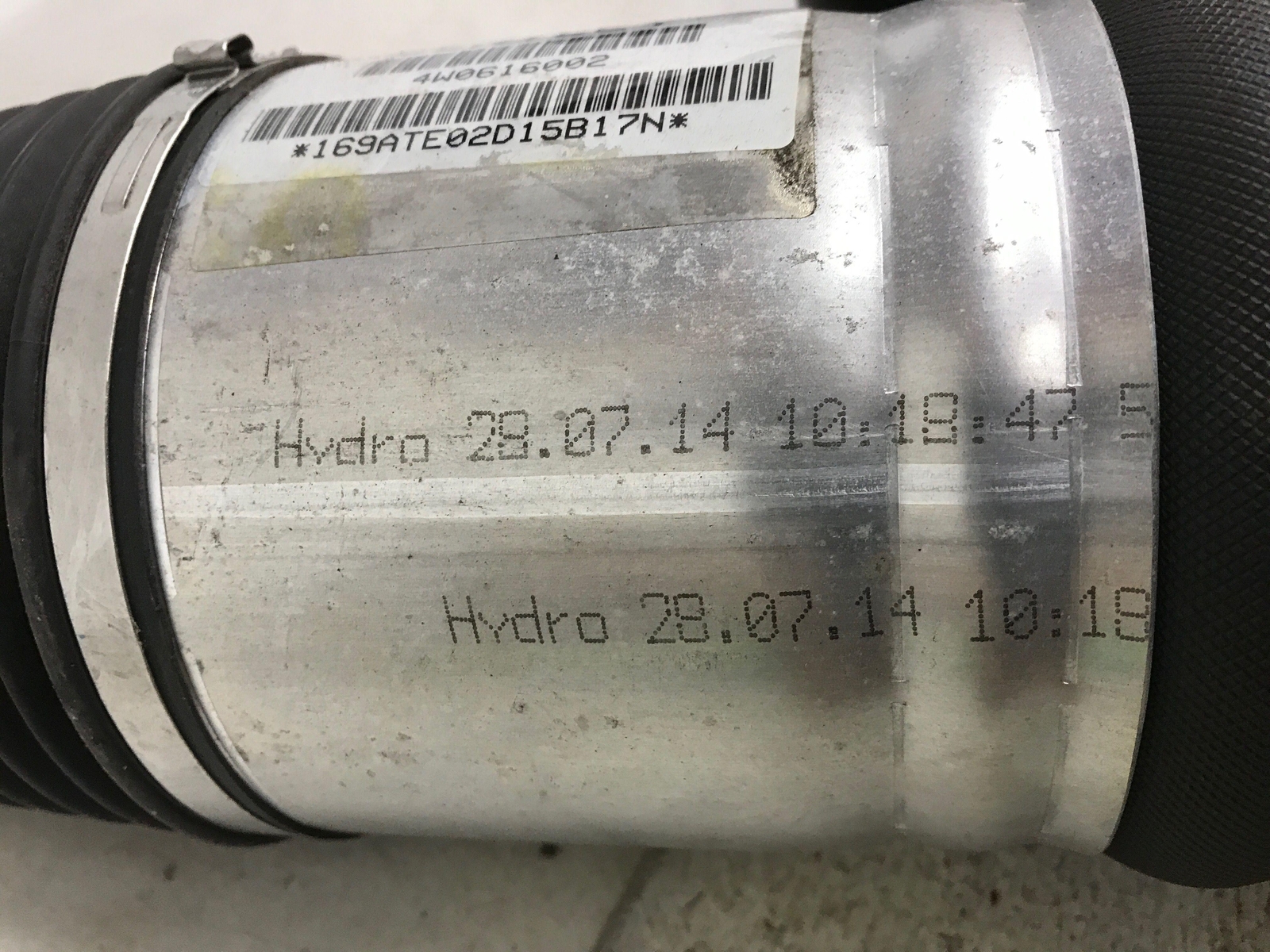 2013 - 2019 BENTLEY FLYING SPUR RIGHT REAR AIR STRUT SHOCK *28K MILES* OEM
