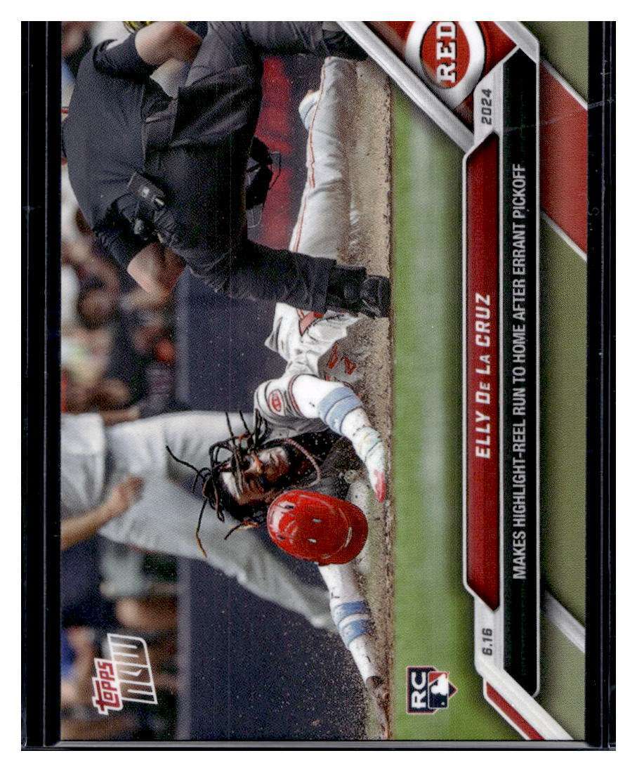 2024 Topps Now #307 Elly De La Cruz Base Card (Qty) RC