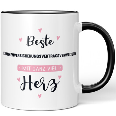 Beste Krankenversicherungsvertragsverwalterin, mit ganz viel Herz 10006051373