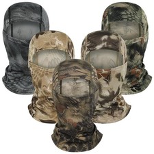 5PCS Camo Balaclava Ski Face Mask Full Face Mask Windproof UV Protection Cove...