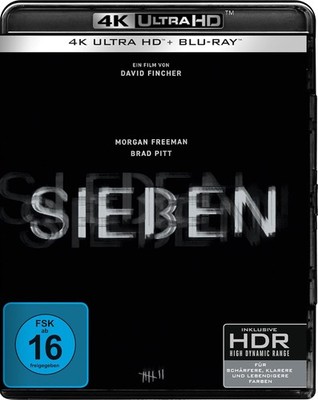 Sieben - 4K Ultra HD + Blu-ray (Brad Pitt, Morgan Freeman) # UHD+BD-NEU