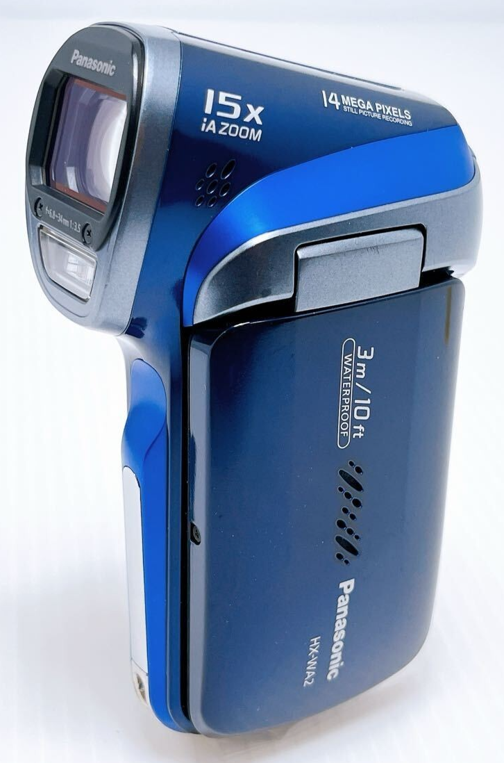 卒業式などでPanasonic HX-WA2 ビデオカメラ Panasonic HX-WA2 HD Waterproof Dual Camcorder Digital Video Camera