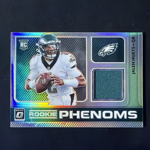 Panini 2020 Donruss Optic Jalen Hurts Rookie Phenoms Holo RP-14 RC Patch