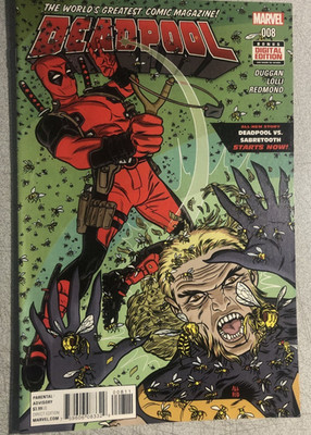 DEADPOOL #8 (2016) Marvel Comics FINE