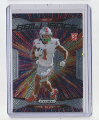 Quinshon Judkins 16 2025 Panini Prizm Draft Picks Brilliance