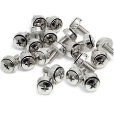 StarTech M5 Mounting Screws for Server Rack Cabinet CABSCREWS 