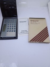 Vintage Unisonic LC 219 Credit Card Size Calculator w/ Original Box