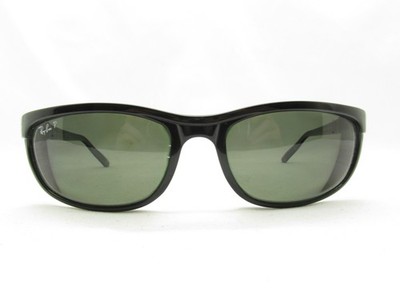 RAY-BAN RB 2027 601/W1 BLACK SPORTS WRAP EYEGLASSES FRAMES ITALY 63-140 119589
