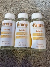 Renew Intensive Skin Therapy Bath Oil Full Size 4 oz SEALED