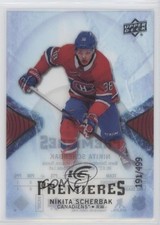2017-18 Upper Deck Ice Ice Premieres 191/499 Nikita Scherbak #164 0ta9