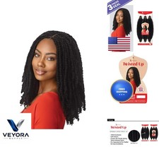 Outre Synthetic Braid X PRESSION TWISTED UP SPRINGY AFRO TWIST 16 3-PACK