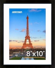8x10 Picture Frame 1 Pack, Photo Frame with HD Plexiglass, Display Pictures