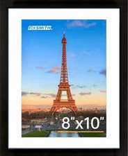 8x10 Picture Frame 1 Pack, Photo Frame with HD Plexiglass, Display Pictures