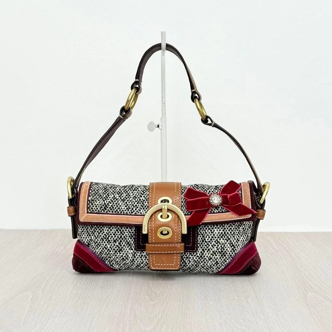 Coach Tweed Exterior Bags & Handbags for Women for sale - eBay