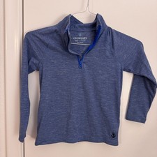 Boys XS 4-5 J. Crew Crewcuts Performance active half-zip popover EUC