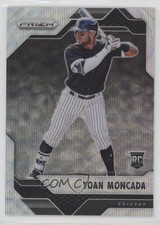 2017 Panini Chronicles Prizm Blue Wave Prizm 164/199 Yoan Moncada #3 8k4