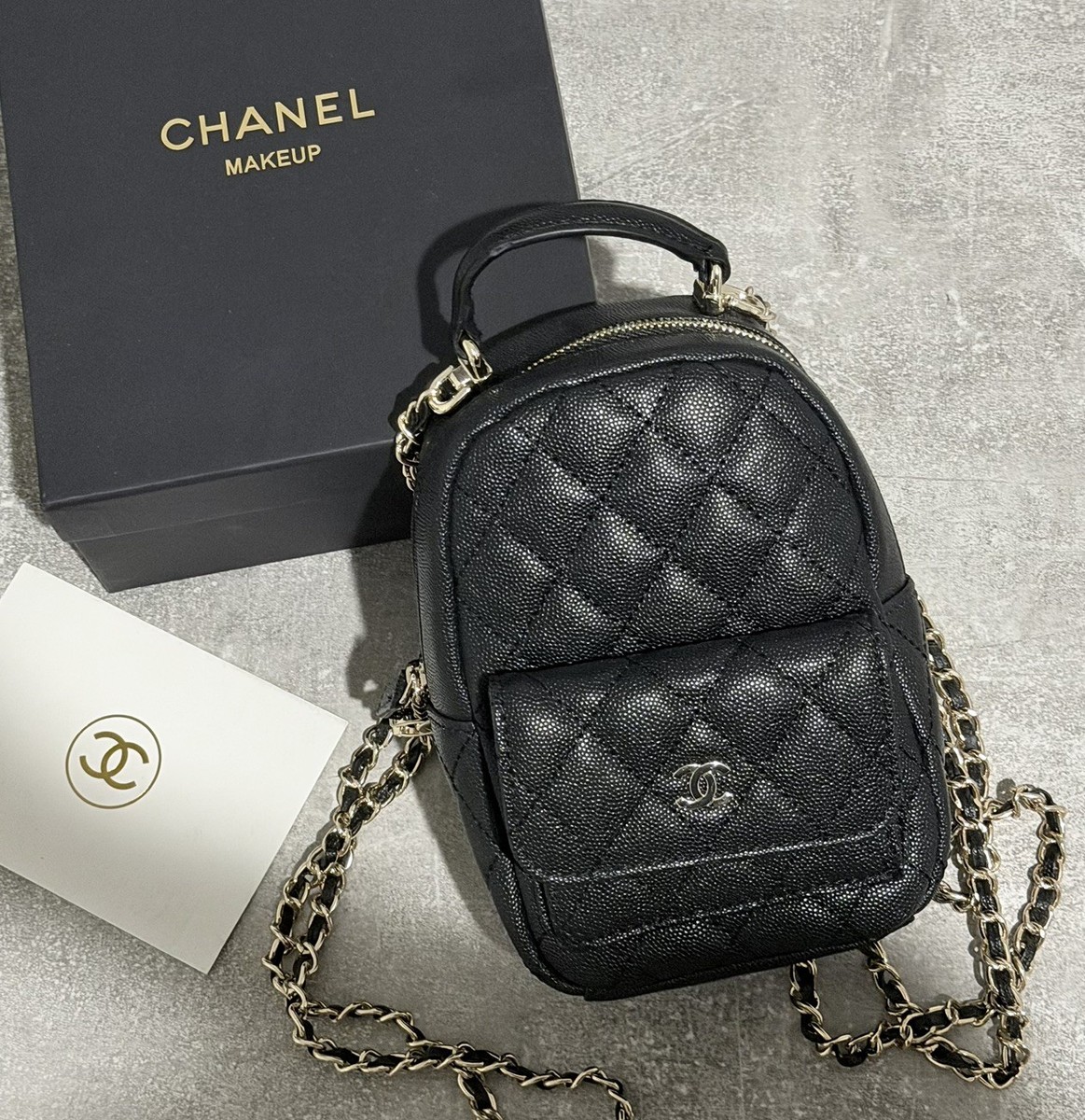 CHANEL Beauty Makeup GWP VIP GIFT with Purchase Black NIB NEW