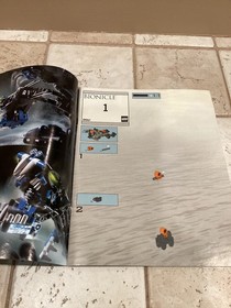LEGO BIONICLE 8557 EXO-TOA Booklets 1 & 2 instructions Only 2002