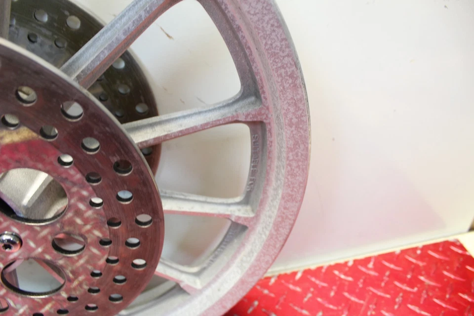 2007 SPORTSTER XL 1200r 19 X 2.15 13 SPOKE FRONT WHEEL RIM DUAL DISC SP111 — 第 4/4 张图片