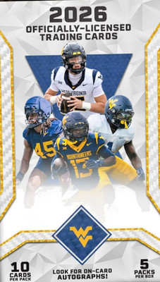 2026 Onit Athlete West Virginia Football Cards -Complete Your Set- Base, Inserts
