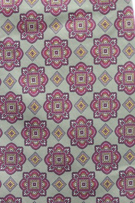 used tie clothing accessory men ribò silk made in Italy fashion