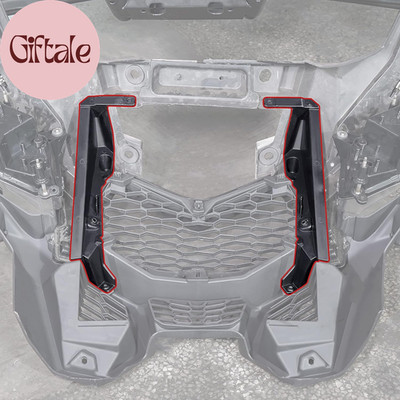 Front Radiator Deflector for Can-Am Maverick X3, Plastic Front Radiator Deflecto