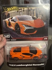 Nuova Hot Wheels Premium scala 1:43 2023 Lamborghini Revuelto auto pressofusa #29