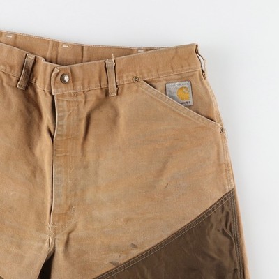 s*様 80s carhartt USA製　ワークパンツ　100周年　34×34 Vintage 80'S Carhartt 100th Anniversary Model Double Knee Duck