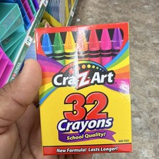 Cra-Z-Art 32 Crayons 32 Count Multicolor Box Model 32 Crayons MPN 10313
