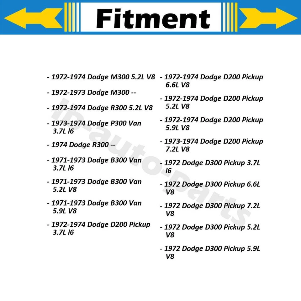 Herrajes de freno de tambor Dorman delanteros traseros 2x para Dodge M300 5,2 L 1972-1974 Foto 2 de 4