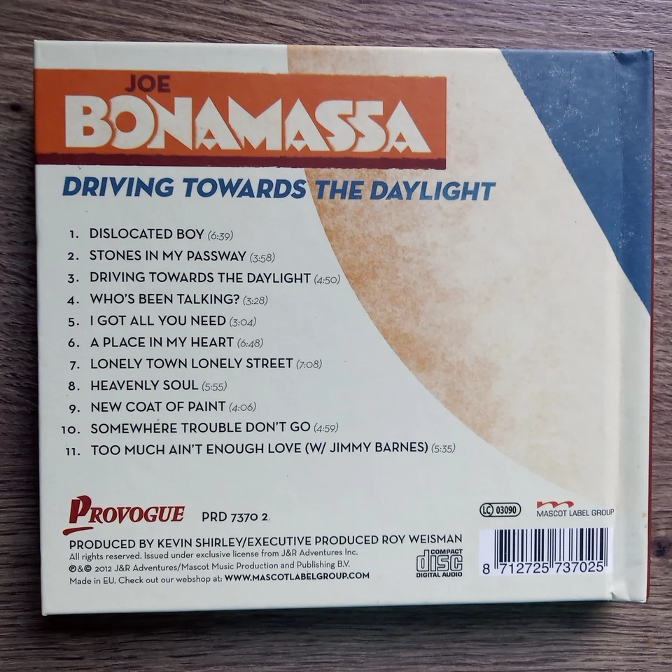 Joe Bonamassa - Driving Towards The Daylight - CD NEUWERTIG 2012 MEDIABOOK - Bild 2 von 2