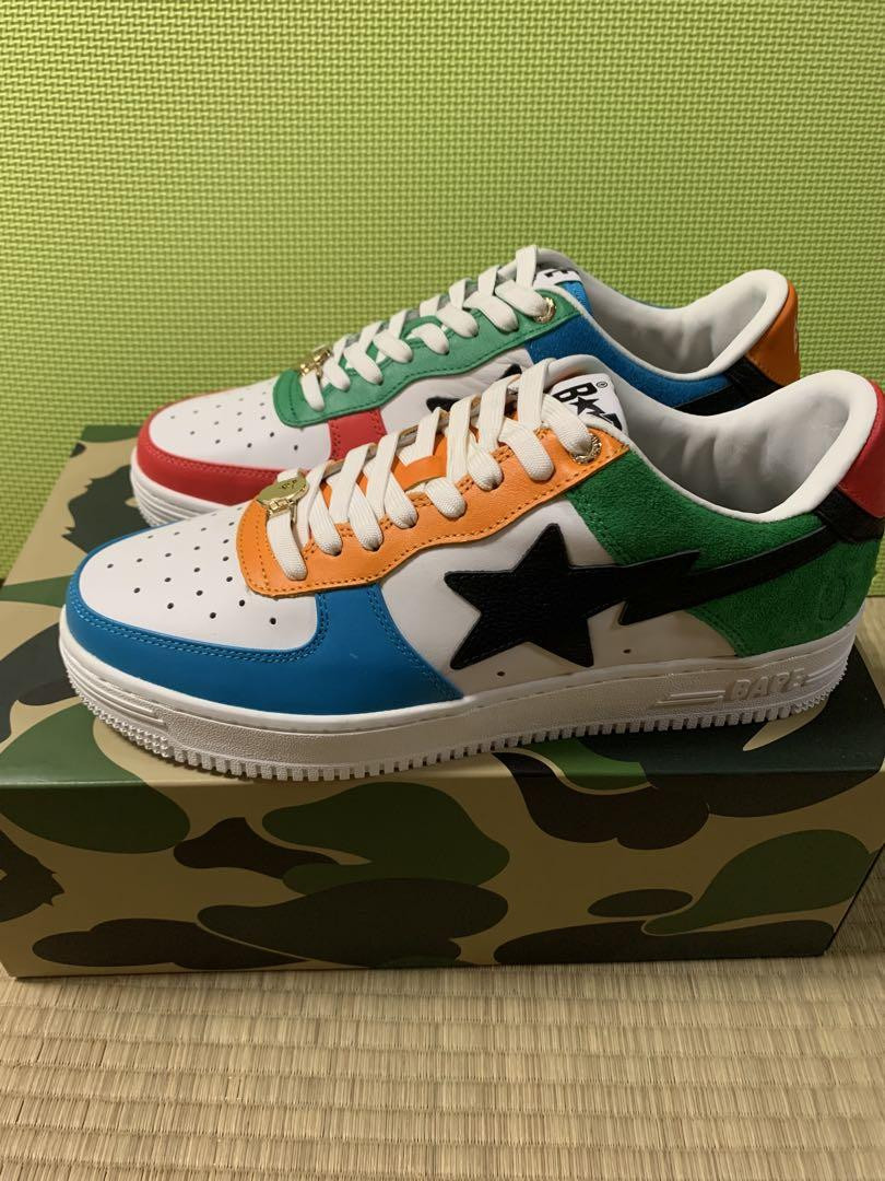 BAPE Men 9.5US Rare Bape Bapesta Olympics 9.5 #EC ADB | eBay