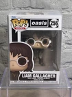 2022 Funko Pop! Vinyl: Rocks Liam Gallagher #256 Oasis FLAWED BOX w Protector