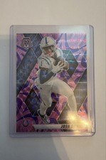 2025 Panini Mosaic - Josh Downs #145 Reactive Purple Mosaic Prizm