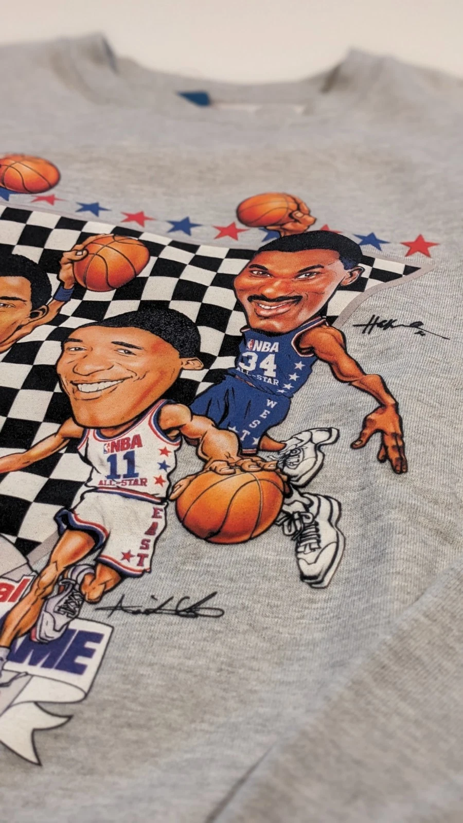 Mitchell & Ness NBA 1985 All Star Game Crewneck Sweatshirt Size