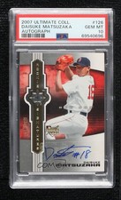 2007 Ultimate Collection Rookie Signatures Daisuke Matsuzaka PSA 10 Auto 4f5
